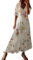 WVONIF Robe été Femme Fluide Robe De Cocktail Soirée Bal en Dentelle Mousseline Manche Courte Promo Demoiselle Honneur pour Fête Cérémonie Anniversaire Bal Mariage Robe Robe pour Mariage Invité Chic