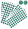 Ctyjia 18650 Lithium Battery Insulator Rings 200 Pcs Hollow Rings + 200 PCS Solid Rings, Battery Insulating Adhesive Paper, Battery Insulation Gasket