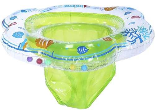 Baby Schwimmring, Baby Schwimmen Ring,Swimming Float Inflatable for Infants,Schwimmender Babyschwimmring für 6 Monate bis 48 Monate Babyschwimmring (Grün).