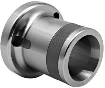 C-N-C-Drehmaschine mit hinterem Zugwellenkopf CK36, Maschine mit Spannfuttersitz Typ 46, hochelastische Spannzangenhülse BFJH-SG36 (A2-4)
