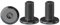 Drenky Tornillos De Cabeza Plana Hexagonal Negro M6 X 12 mm Tornillos Herramientas De Tornillos Allen Acero Inoxidable A2 V2A Tornillos Rosca Completa Para Muebles, 20 Piezas