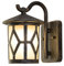 SUZNIU Wandleuchte Aussen, Außenwandleuchte Vintage, IP44 wasserdicht Außenlampe, E27 Wandlampe Glas und Aluminium, Aussenlampe Wand 40W Max FüR Haus, Balkon, Garage, Flur, Terrasse,ohne Leuchtmittel