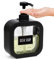 Segbeauty Flacon Pompe Vide, 1 Pièce 500ml Distributeur Savon Noir, Distributeur Liquide Vaisselle, Distributeur Savon Salle de Bain, Distributeur Shampoing avec Étiquettes