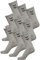 hummel Unisex Basic Socken 9 Paar Grau 41/45