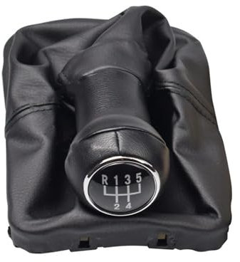 Auto Schaltknauf Für VW Für Beetle 1998 1999 2000 2001 2002 2003 2004 2005 2006 2007 2008 2009 2010 Neue 5 Gang Schaltknauf Ledermanschette Schalthebel Abdeckung
