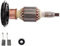 Vuzmode For Anclaje de Rotor + escobillas de carbón + cojinete, for Bosch, Martillo demoledor GBH11DE, for GSH11E, for repuestos de Anclaje de Rotor Armadura de Motor eléctrico
