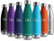 Isolierflasche 500ml, Thermosflasche Kohlensäure Geeignet, Edelstahl Trinkflasche BPA-Frei, BPA-Frei Auslaufsicher Wasserflasche, Thermoskanne Vakuum, für Sport, Reisen, Jungs, Mädchen, Outdoor