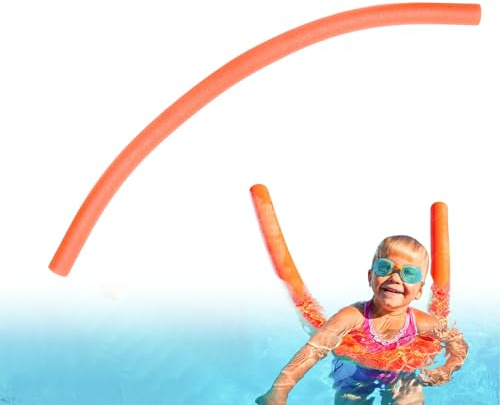 Hogvinnatil Poolnudeln Aus Schaumstoff,Weiche Schwimmnudel | Trainingsgerät, Übungshilfe & Wassersport Zubehör für Kinder und Erwachsene