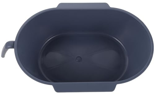 COLLBATH Universeller Toiletteneimer aus Kunststoff für Patienten und Senioren mit Einfachem Reinigungssystem Passend für Rollstuhl und Pflegebett