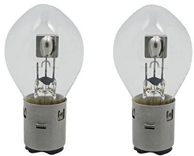 ShuoHui 2 Stück S2 6V 35/35W BA20d Biluxbirne KFZ Speziallampe NEU im Polybeutel Mofa Headlight