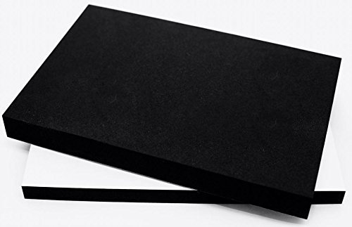 EPDM Zellkautschuk Dichtungsmatte einseitig, selbstklebend Moosgummi - Größe A4 200x300mm - Stärke in 1/2/3/4/5/6/8/10/15/20/30 mm (200x300x5mm)