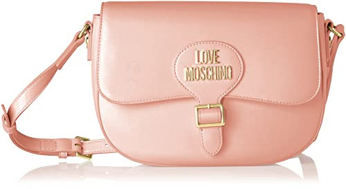 Love Moschino Borsa A SPALLA, Sac l'paule Femme, Rose, Taille Unique