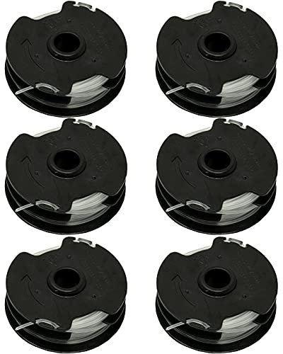 Chuancheng Lot de 6 bobines de fil pour débroussailleuse sans fil Parkside PRTA 20-Li C3 IAN351753