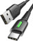 INIU Cavo USB Type Cavo USB C 2m 3,1A Ricarica Rapida, Lega Intrecciato in Nylon Tipo C Cavo QC 3,0 Type C per iPhone 16 15 iPad Pro Xiaomi 11 Huawei Samsung S22 Ultra Google Pixel 7 Tablet S8 ECC.
