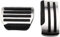 Auto-Edelstahl-Bremspedalabdeckung Autopedale, für Nissan X-Trail T31 Qashqai J10 Teana 2010-2017,MT,at