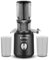 Entsafter-AOBOSI 250W Slow Juicer-Entsafter gemüse und obst mit 1,2L Fassungsvermögen-Saftpresse mit 103MM Einfüllschacht und 8-Stufiger Schnecke. Entsafter mit 2 ohne Metallfilter & 2 Patente,Ruß