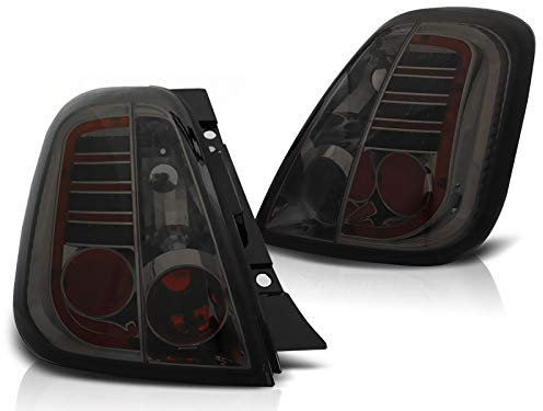 FIAT 500 07- SMOKED LED REAR LIGHTS