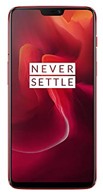 OnePlus 6 Smartphone 8GB RAM, 128 GB Memoria (non espandibile), OxygenOS basato su Android Oreo, Dual SIM, Rosso (Red)