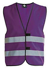Funktionsweste - Kinder KWV100S, violett, S