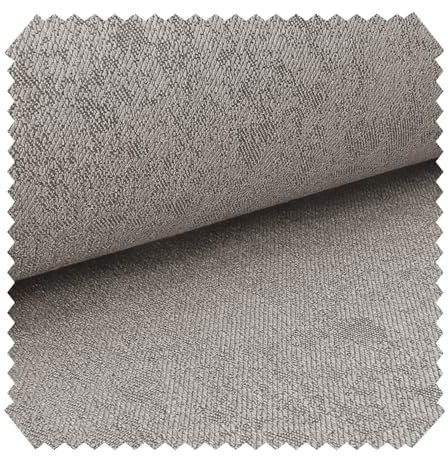 novely® KAMEN Abverkauf | Melange Polsterstoff Schimmer Möbelstoff 1 lfm | Farbe: 06 Blass Braun
