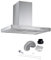 Cookology TSH601SS/A 60cm Kitchen Chimney cooker hood extractor fan in stainless steel with Ducting Kit