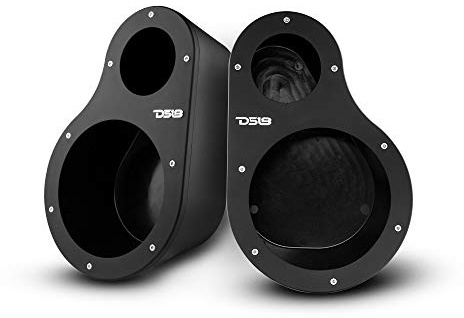 DS18 Hydro EN6P High Density Abs Universal Speaker Pods, 2-Way Pod 1 X 6.5 and 1 x 1.5 Tweeters - for All Elements Cars, Trucks, ATVs, UVTs (1 Set Left & Right - NO Speakers)