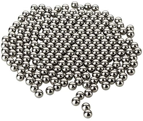 500Stk. 2 mm Kugellager Stahlkugeln | Gehärteter Chrom-Stahl | Maschinenbau, Hobby, Gewerbe, Stahlbau Kugeln