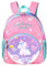 PROTAURI Rucksack Kinder Mädchen, Kindergarten Rucksack Brustgurt, Schulrucksack für Kita Kindergarten Grundschule /2-6 Jahre, Rosa