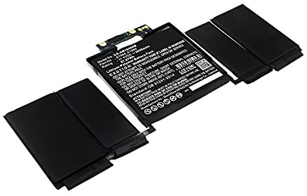PowerSmart® Batería de polímero de litio de 5050 mAh para Apple MacBook Pro Retina 13 Touch Bar A2251 (Mid 2020), A1964