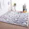 Loartee korallen Samtmatte, Teppich, als Krabbeldecke fürs Kind, Yogamatte und Übungsauflage geeignet, Panda, 180 * 200cm