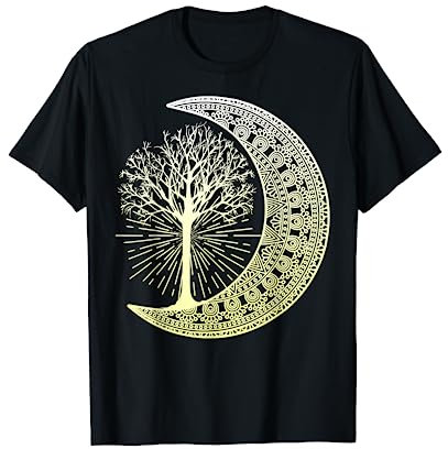 Mandala Lebensbaum Esoterik Yoga Meditation Ohm Boho Tattoo T-Shirt