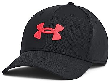 Under Armour Herren Blitzing Cap Adjustable Hut, (003) Black/Beta, Einheitsgröße