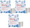home stuff Block salt for water softeners, original pure grade a food quality salt blocks, water softener salt, water softening salt blocks, white (3, pack)