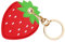 AXFEE Airtag Porte Clé, Mignon PU Étuis pour Apple AirTag, Portable Key Finder pour Clés Enfants Animaux de Compagnie, [ Porte- Clés Contrôle d'Accès] (Airtag non inclus) (Fraise)