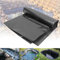 Premium Teich Steinfolie, Schwarze Teichfolie Teichfolien, 1x2m Membran Pools Abdeckung 0.4mm Verdicken Heavy Duty Pool Undurchlässige Folie Für Große Fischteich-Auskleidung, Leicht Zu Manövrieren ( C