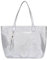 GAYI URBAN Glitzer-Tragetasche für Damen, Lametta, glitzernde Handtasche, große Pailletten-Hobo-Schultertasche, silber
