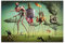 HOPNRU Salvador Dali Kunstgemälde Erinnerung Ewiger Surrealismus Wandkunst Bild Druck Leinwand Poster Modernes Zuhause Wohnzimmer Dekor Wandbild (30x45cm-Ohne Rahmen)