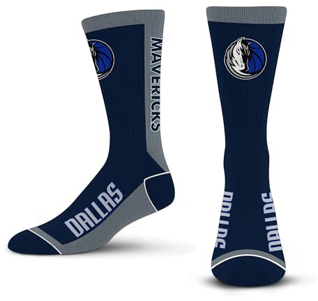 For Bare Feet Unisex NBA MVP Crew-Socken, Team-Farbe, Large