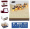 Jooheli 3D-Notizblock, 2025 Tischkalender-Notizblock mit Licht, 3D Kalender Abreißen 2025, 3D-Magic Castle-Wochenkalender, 3D Memo Pad Kalender 2025 für Schreibtischdekorationen, Geschenke