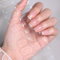 Ceboic 22PCS Gel Vernis À Ongles Autocollants, French Transparent Bandes d'ongles en Gel Semi Durci, Film pour Ongles Auto-adhésifs Nail Art Stickers Longue Durée Manucure Décoration pour Femme Fille