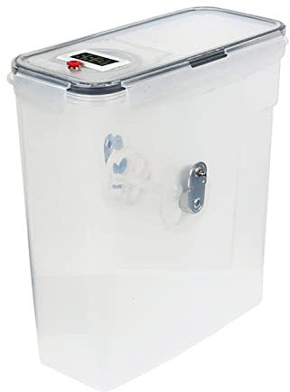 STMKB Versiegelte Trockenbox Für 3D-Druck-Verbrauchsmaterialien, Wasser- Und Staubdichte 4-Liter-Box Mit Temperatur- Und Luftfeuchtigkeitsanzeige, Geeignet Für 1 Kg PLA-ABS-Material