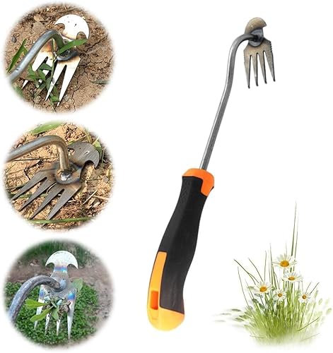 Handunkrautentferner Unkraut Entferner Gerät, Gartenarbeit Hand Unkrautstecher, Gartenwerkzeug,unkrautstecher, Unkraut Entferner Gerät, Fugenkratzer Mit Stiel