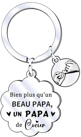 XWXWXW Porte-clés Cadeau pour la Fête des Pères, Padre de Fille - Pour l'Anniversaire de Papa