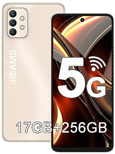 UMIDIGI A13 Pro MAX 5G Móvil, 17GB(12+5)+256GB Smartphone, 6.8 FHD+Pantalla Completa,64MP+24MP, Dimensity 900 5G, Batería 5150mAh, Teléfono Móvil Android 12, Dual SIM/Huella Digital/Face ID/GPS