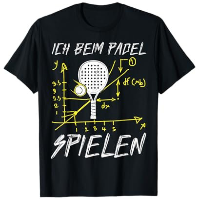 Ich Beim Padel Spielen | Padel Tennis Lustiges Padel T-Shirt