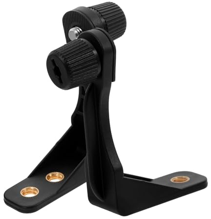 CIYODO 2pcs Telescope Binocular Holder Adapter Metal Screw Mount for Photography Tripod Use