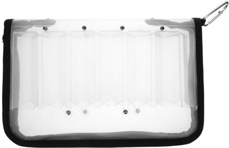 HONMEET Angelgeräteboxen Aus Pp-Material Tragbare Gerätebox Für Angelzubehör Kompakte Aufbewahrungsbox Mit Hakenhalter Multifunktionale Organizer-Box Für Outdoor-köder