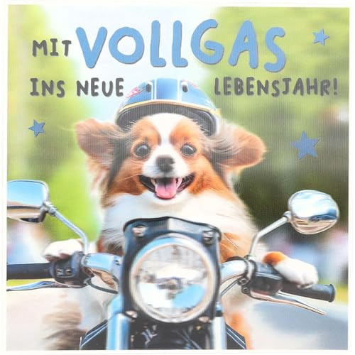 Depesche 14001-055 - 3D Grußkarte mit Musik, witzige Geburtstags-Karte mit farbenfrohem Motiv, passendem Spruch und Innentext