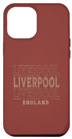 Vintage Liverpool England Case for iPhone 12 Pro Max