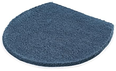 Kleine Wolke WC-Deckelbezug Soft Iceblue 47 x 50 cm | OEKO-TEX zertifiziert, rutschhemmende Unterseite, maschinenwaschbar, 100% Polyacryl